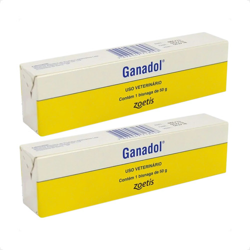 Kit 2 Ganadol Pomada Cicatrizante Zoetis - 50 g em Oferta na Shopee