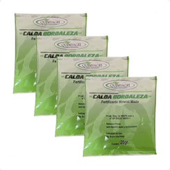 Kit 4 Calda Bordaleza Quimiagri Fertilizante Mineral Misto - 20 g