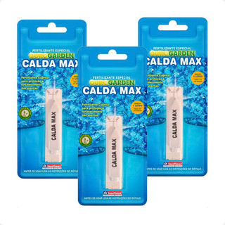 Kit 3 Ouro Gardem Calda Max Fertilizante Orgânico Monodose - 5ml em Oferta na Shopee