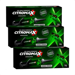 Kit 3 Gel para Formigas Citromax - Seringa 10g