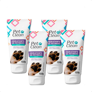 Kit 4 Hidratante de Patinhas Pet Clean Coxins para Cães - 150g em Oferta na Shopee