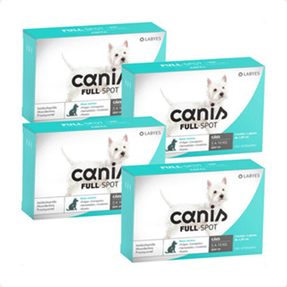 Kit 4 Canis Full Spot Labyes para Cães de 5Kg até 10Kg - 1 Pipeta em Oferta na Shopee
