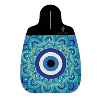 Lixeira de Carro Mandala Olho Grego Azul em Oferta na Shopee