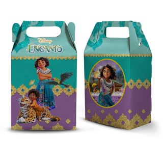 10 CAIXA MILK MALETINHA TEMA ENCANTO LEMBRANCINHA PARA FESTA em Oferta na Shopee