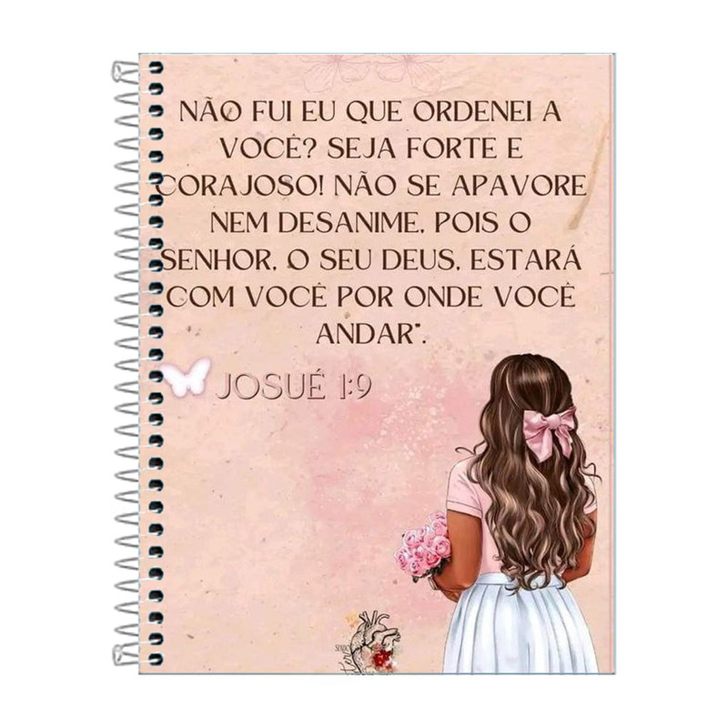 Caderno Frases Biblicas 10 Matérias 160 Folhas em Oferta na Shopee