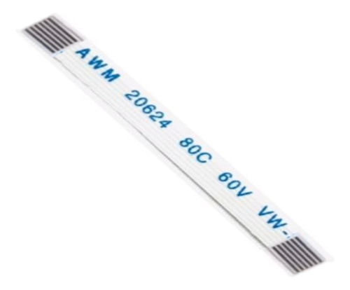 1 Cabo Flat 6 Vias X 7cm Para Filmadora Panasonic Agc 90