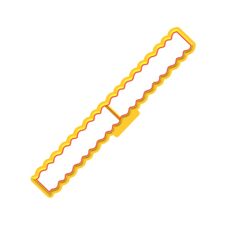 Cortador para Biscoito e Pasta Americana Palito Ondulado Batata 8x1,7 em Oferta na Shopee