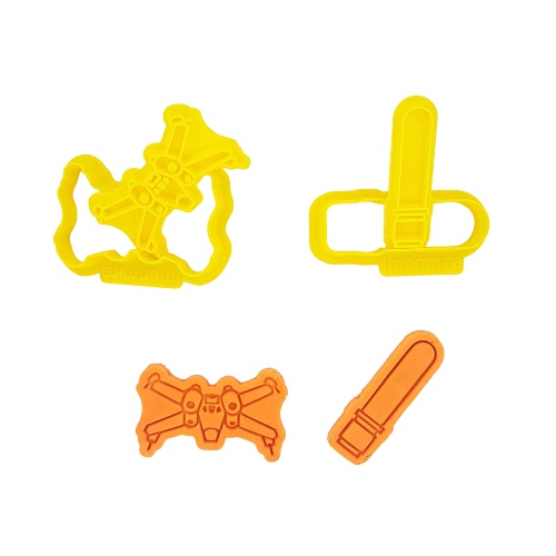 Kit Cortador + Marcador para Biscoito e Pasta Americana Star Wars 3