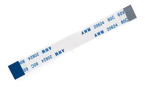 Cabo Flat 22 Vias 15cm Compatível Para  Projetor Epson Powerlite 83c
