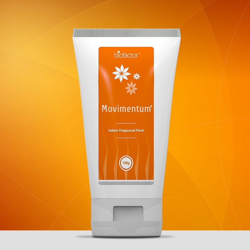 MOVIMENTUM - Gel 100g Fisioquantic Linha Biofactor Indutores Frequenciais Florais