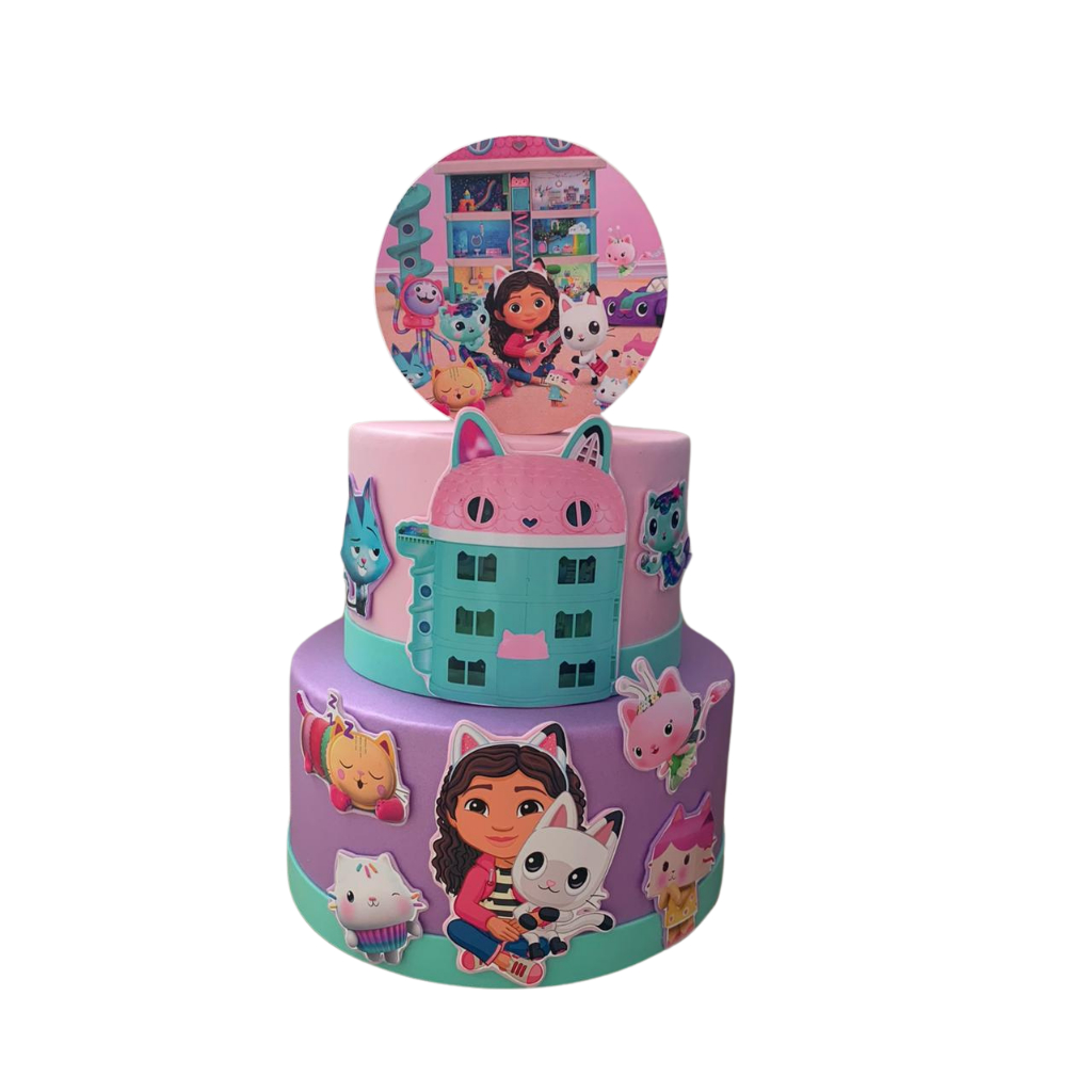 BOLO FAKE A CASA MÁGICA DA GABBY em Oferta na Shopee