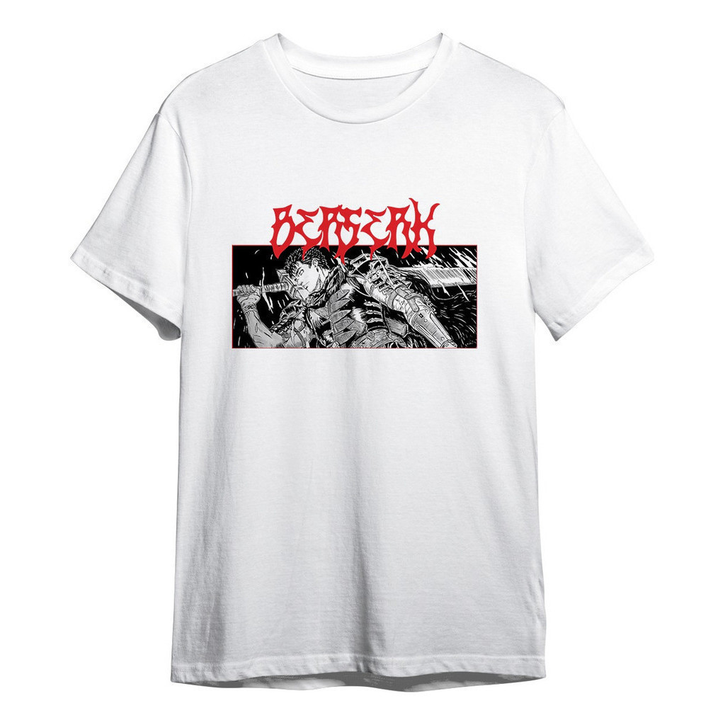 Camisa Camiseta Berserk Guts Falcão Negro Anime Mangá Otaku