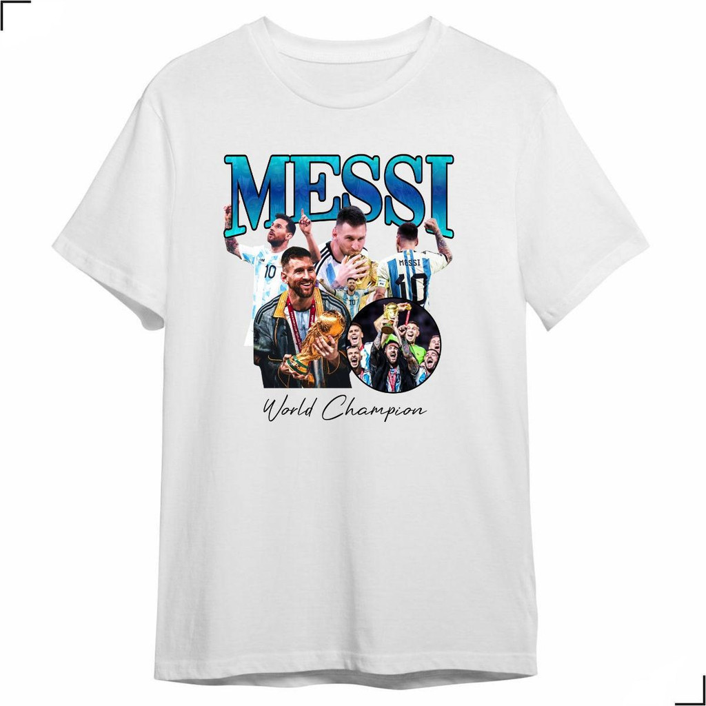 Camiseta Jogador Futebol Messi Seleção Camisa 10 Argentina