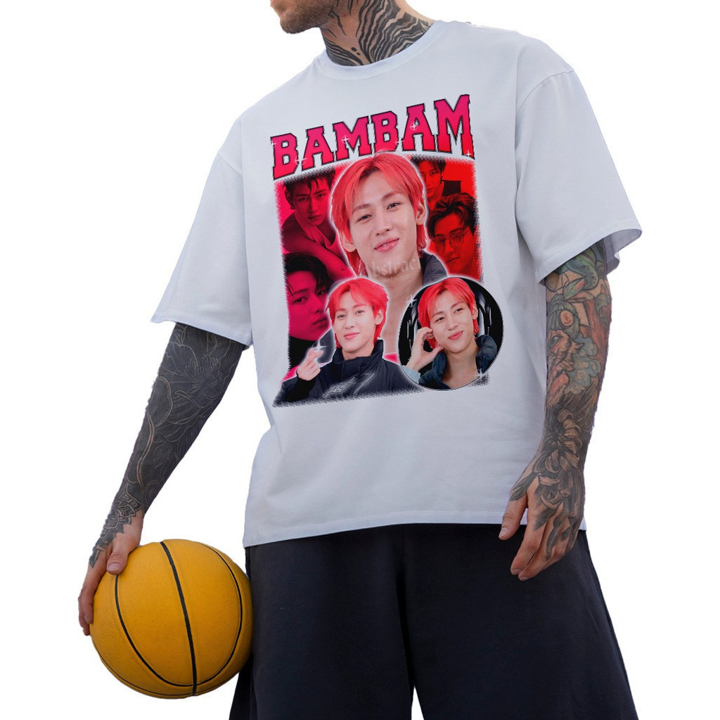 Camiseta Algodao Got7 Bambam Integrante Grupo Kpop Coreanos