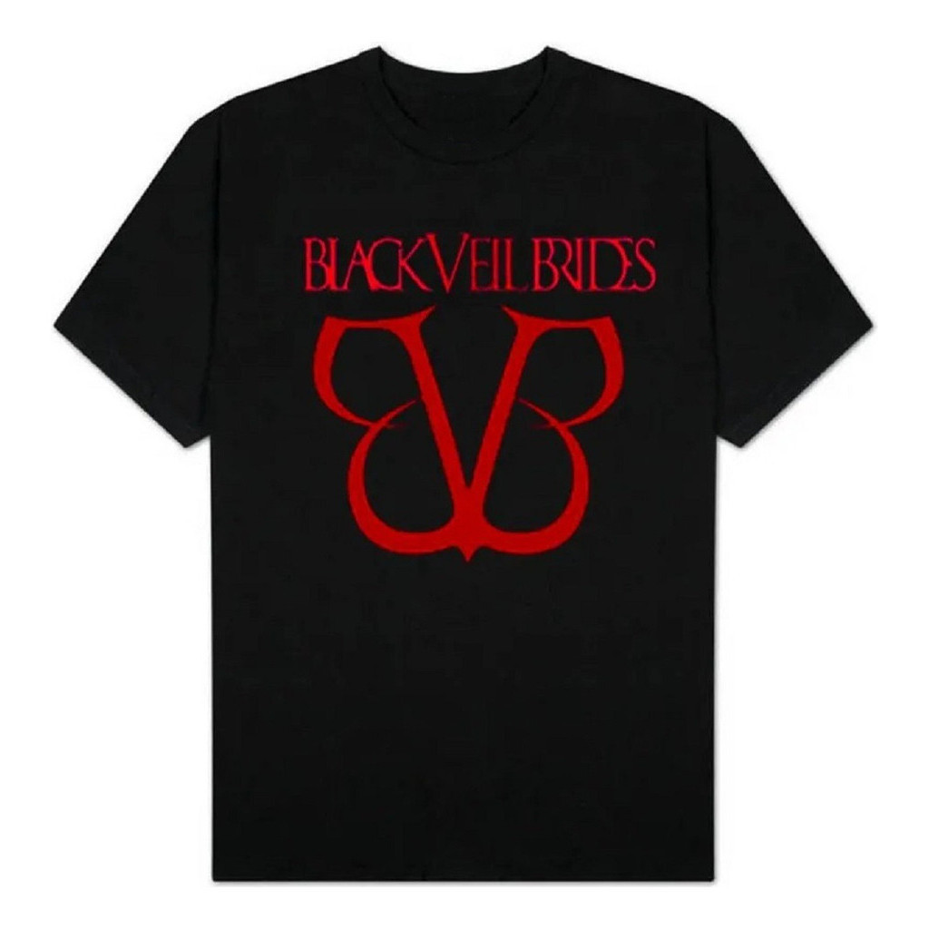 Camiseta Black Veil Brides Ve Camisa Unissex Rock Show Banda