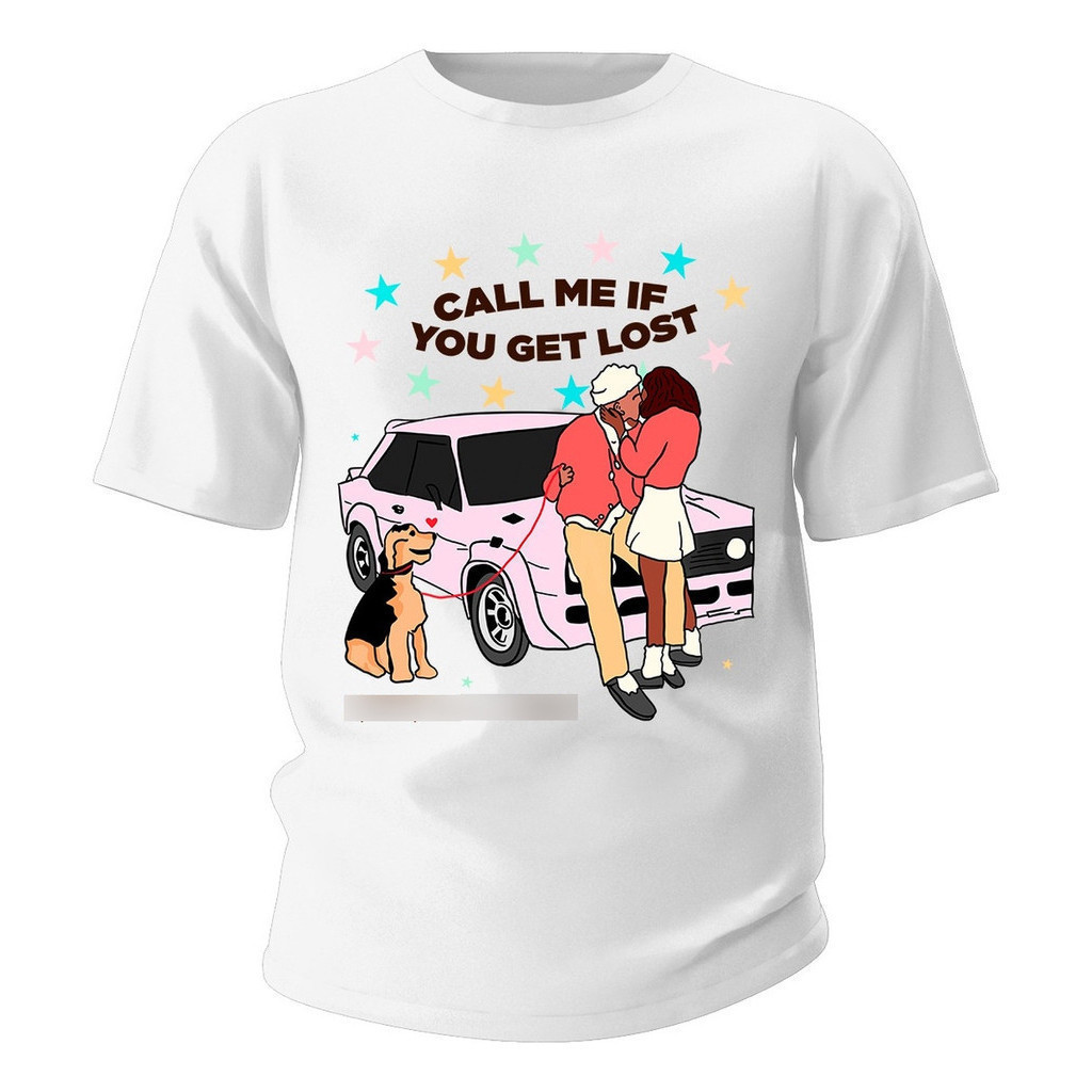 Camiseta Básica Algodão Call Me If You Gest Lost Love Heart