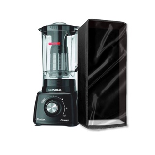Capa para Liquidificador Mondial Preta Com Frente transparente em Oferta na Shopee