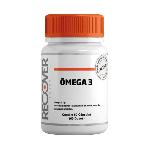 Ômega 3 1g - 60 Cápsulas (60 Doses)