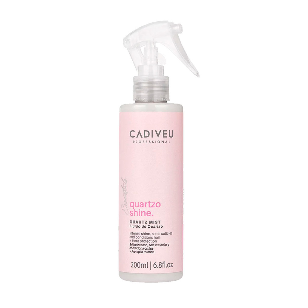 Fluído Quartzo Shine Mist Cadiveu Leave/Protetor Térmico