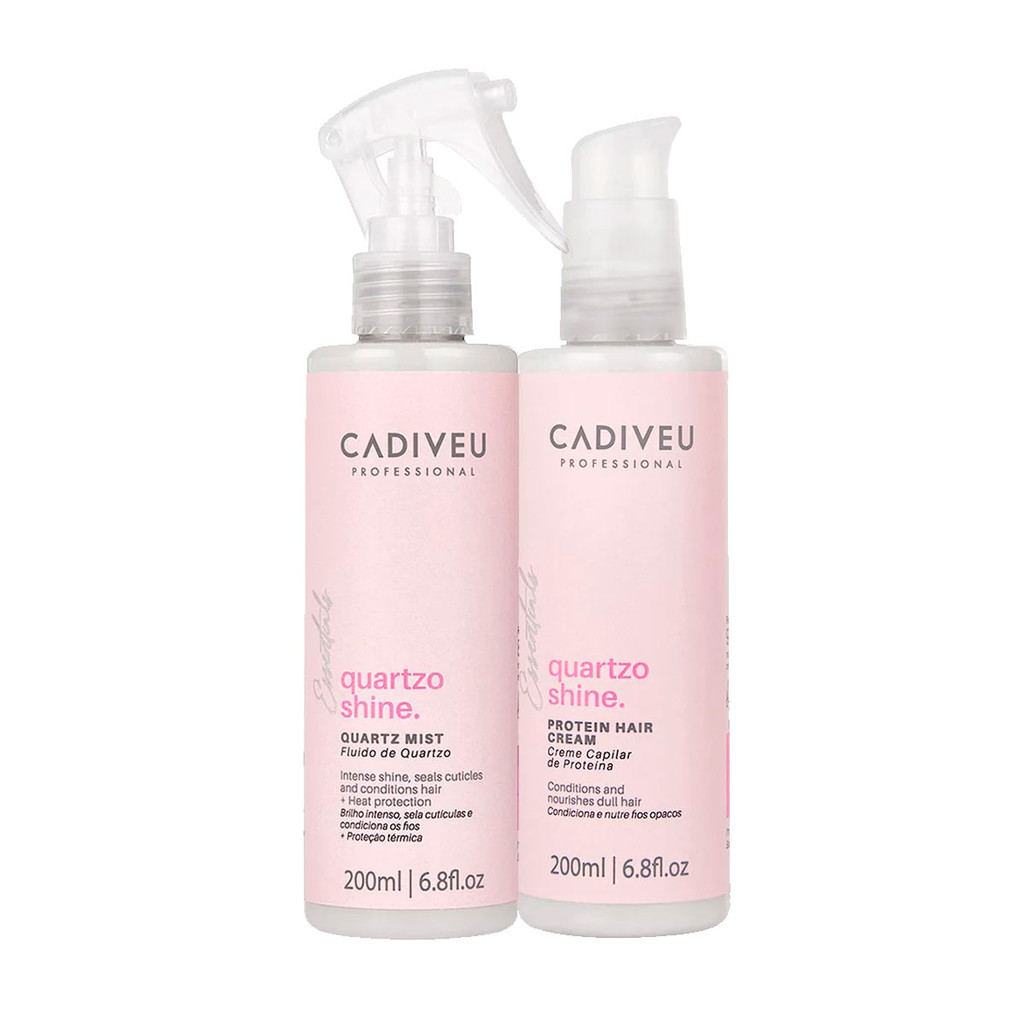 Cadiveu Quartzo Shine Proteína Capilar +Fluído Quartzo Mist