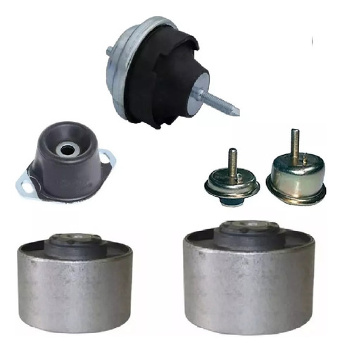 Kit Completo Calço Coxim Motor Câmbio 206 207 Hoggar - Novo
