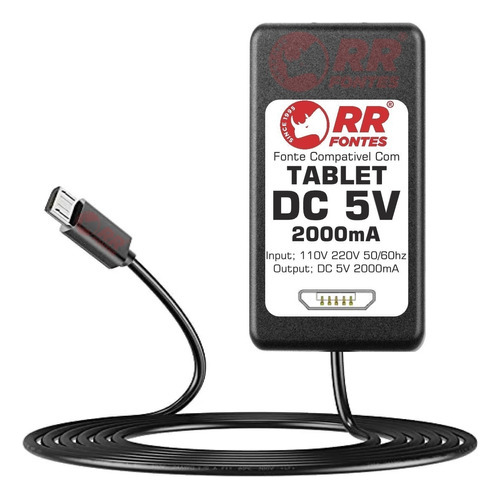 Fonte Carregador 5v 2a V8 Para Tablet Positivo Ypy 10stb