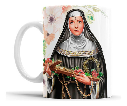 Caneca Santos Católicos Santa Rita 325 Ml