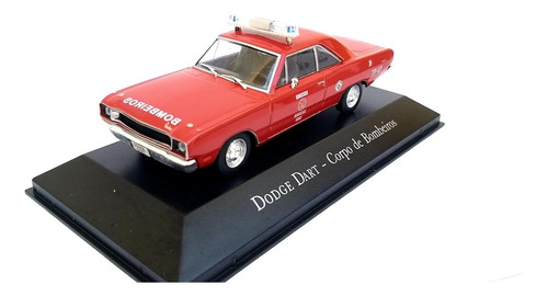 Miniatura Dodge Dart Viatura Corpo Bombeiro 143 Brasil Sp