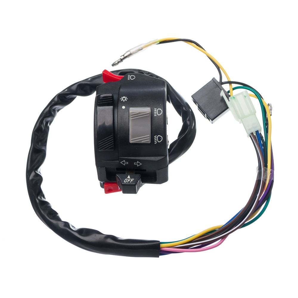 Conjunto Interruptor Luz Condor L.esquerdo Ybr 125/factor 00 A 13 - Xtz 125 03 A 13 em Oferta na Shopee