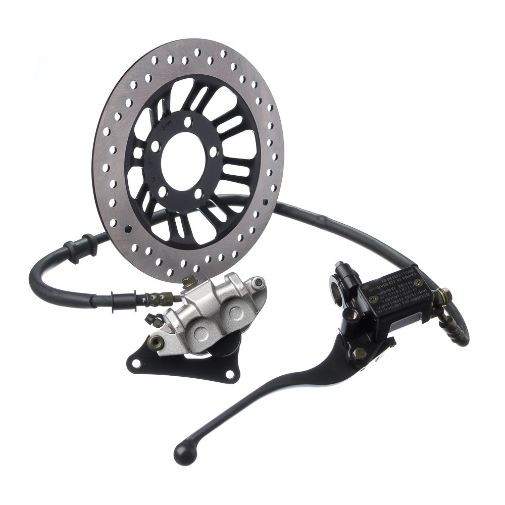 Sistema De Freio Completo Gp7 Cg 150 Esd 2009/ (cilindro Mestre C/ Manete - Inter Freio - Flexivel Com Fluido - Caliper C/ Pastilhas - Disco De Freio)