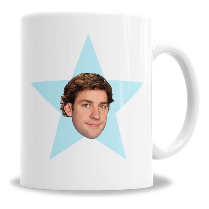 Caneca Porcelana Porcelana The Office Jim Halpert - En Caja 325ml - Presente Personalizado
