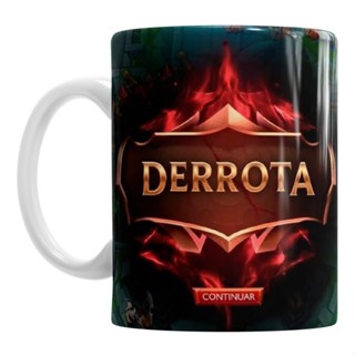 Canecas League Of Legends Derrota Lol Con Cajita em Oferta na Shopee
