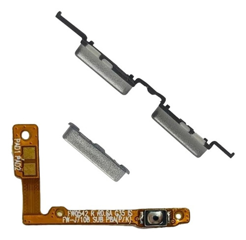 Flex + Botão Power Galaxy J7 Metal J5 Metal J510 J710