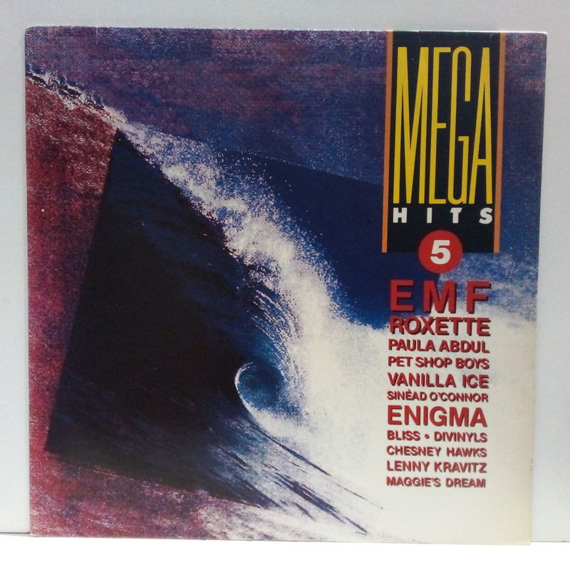 Lp Mega Hits 5 - Com Roxette, Pet Shop Boys, Etc - Ag25
