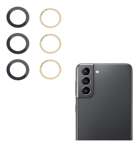 Lente de Reposição Câmera de Celular Genérica S21 Fe