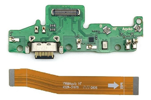 Placa De Carga + Flex Main Para Moto G60s Xt2133 Turbo