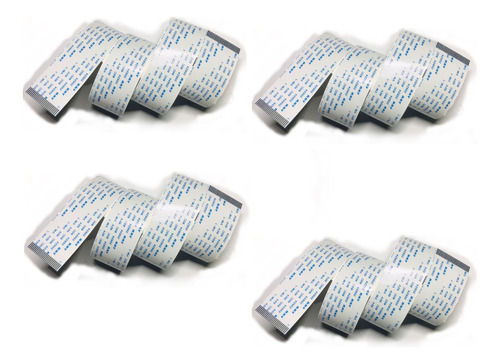 4 Cabos Flat 25 Vias Compatível Para Unidade Laser Konica Minolta C224