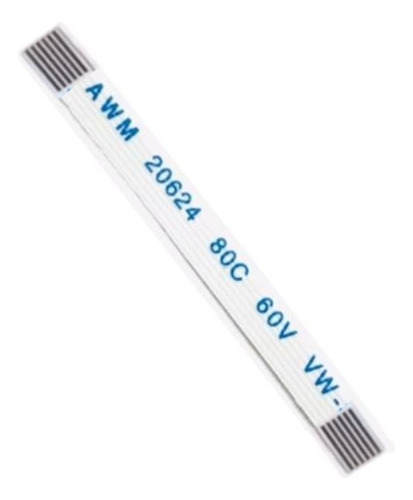 Cabo Flat 6 Vias 8cm Compatível Para Botão Power Ps4 Pro Vsw 001  002