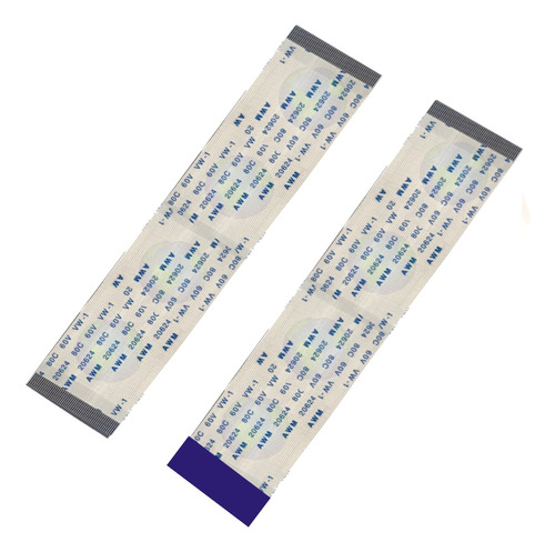 2 Cabos Flat 50vias 15cm  Compatível  Para Placa Filha Sony Vaio Svs13ab1sx