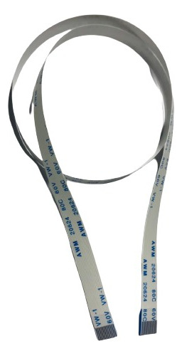 1 Cabo Flat 12 Vias Normal 30cm X 0,65cm (Passo 0,5mm) -Compatível  P/ Tela All In One Cce Solo A45