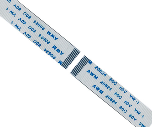 1 Cabo Flat 20 Vias Normal  20cm X 1,05cm (Passo 0,5mm) - P/ Projetor Optoma HD65
