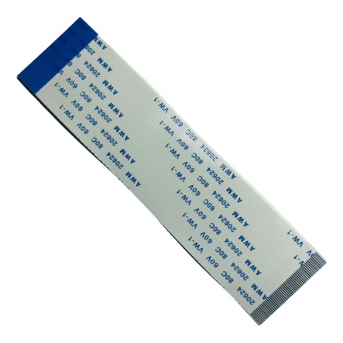 1 Cabo Flat 50 Vias Invertido 10cm X 2,5cm (Passo 0,5mm) - Compatível  P/ Placa Filha Sony Vaio Pcg-41212x