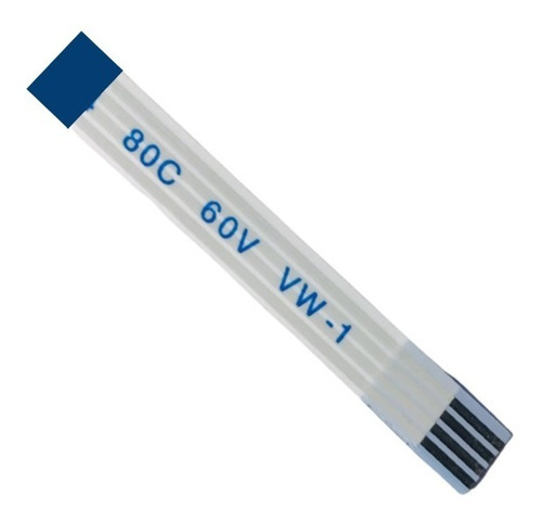1 Cabo Flat 4 Vias Invertido 5cm X 0,5cm  (Passo 1,0mm) - P/ Touchpad Dell Inspiron 15r 7520