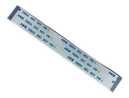 Cabo Flat 20 Vias Normal  8cm X 1,0cm (Passo 0,5mm) - Para Mouse Touchpad Acer Aspire 4520