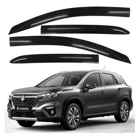 Calha de Chuva Defletor Suzuki S-Cross 4 Portas Ecoflex