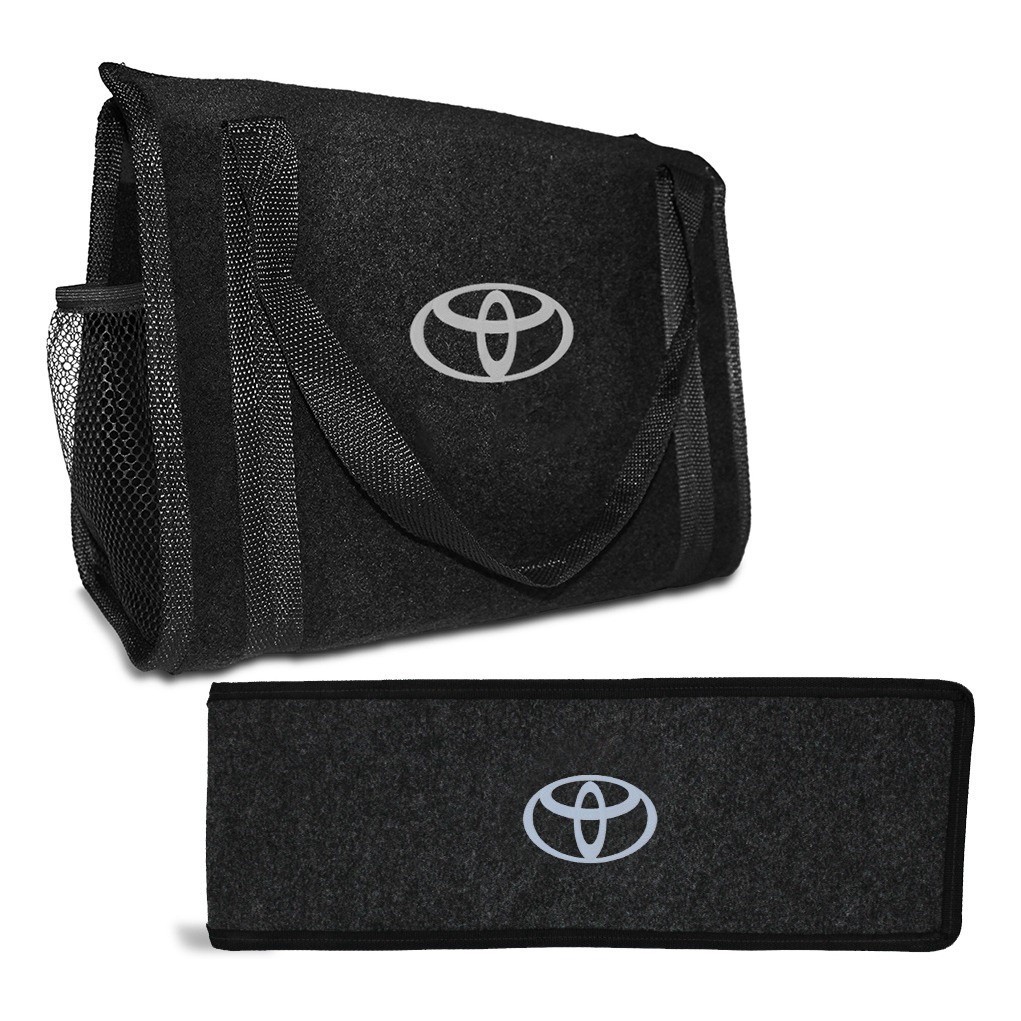 Bolsa Organizador Porta Mala Toyota Hilux Sw4 Capa Triangulo