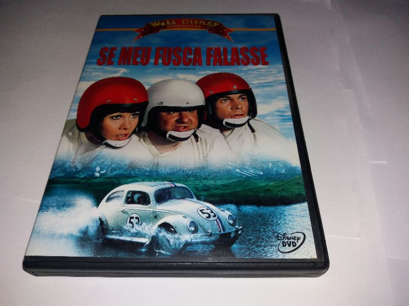 Dvd - Herbie : Se Meu Fusca Falasse - 1968 - Disney - Dublado - Encarte