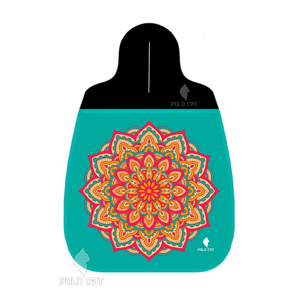 Lixeira para Carro Automóvel Limpeza Personalizado Neoprene 2mm Grosso Mandala Diversificados