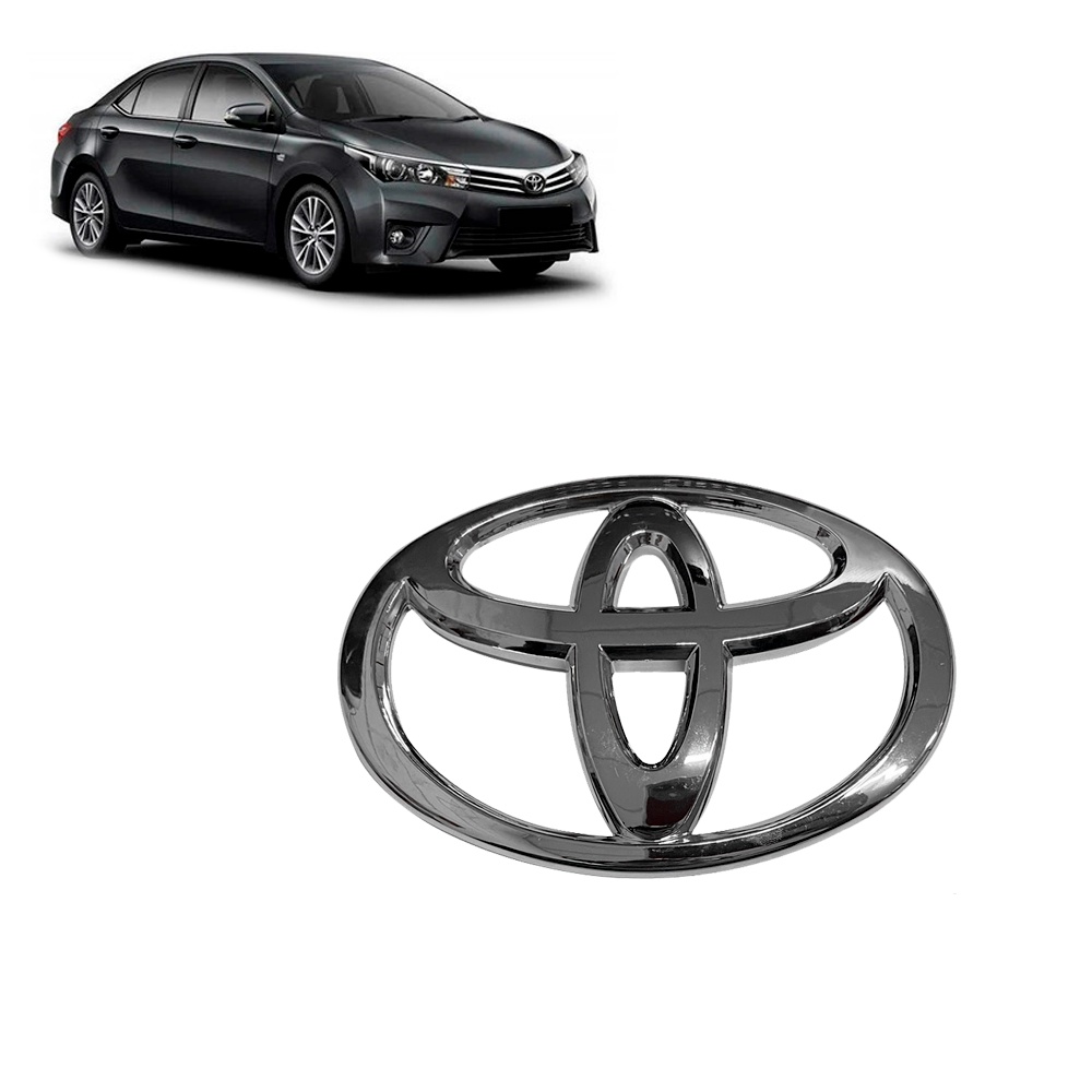 Emblema Logo Cromado do Volante Hilux Corolla Etios Bom