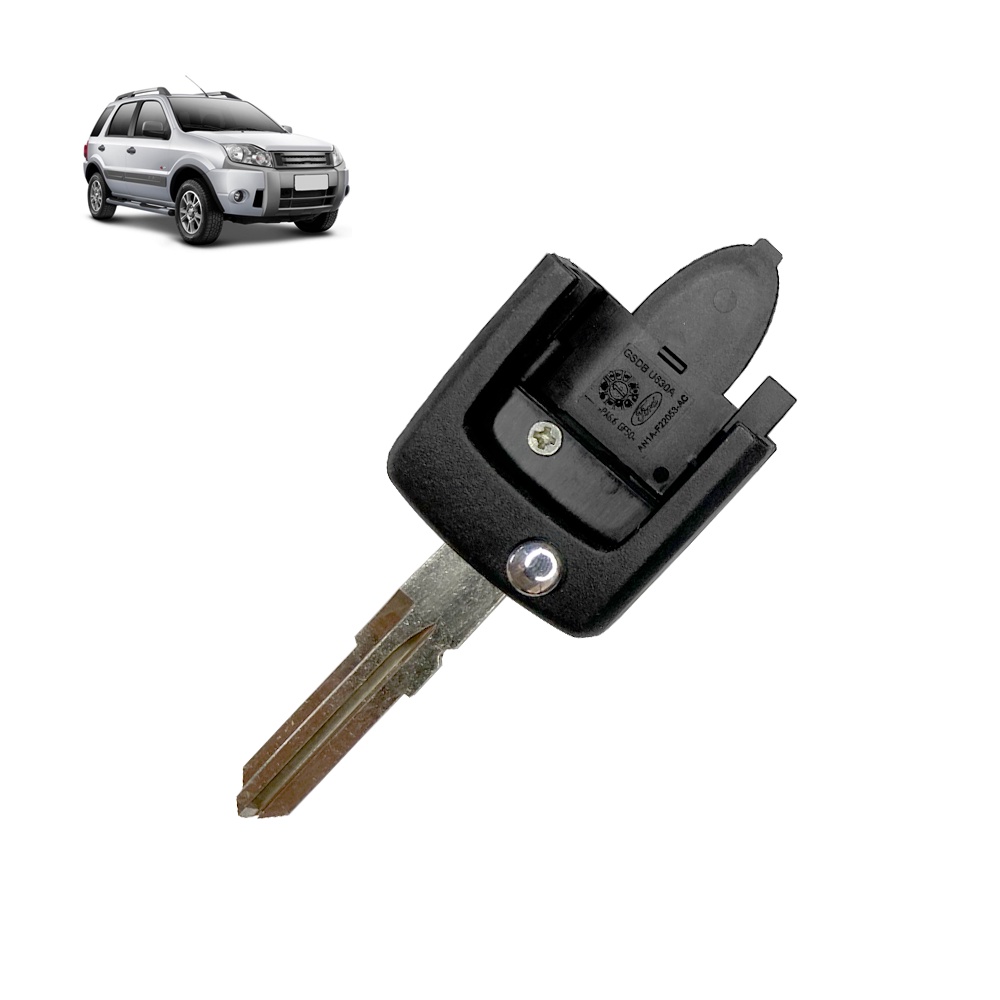 Chave Canivete Ford Ecosport Até 2012 Original